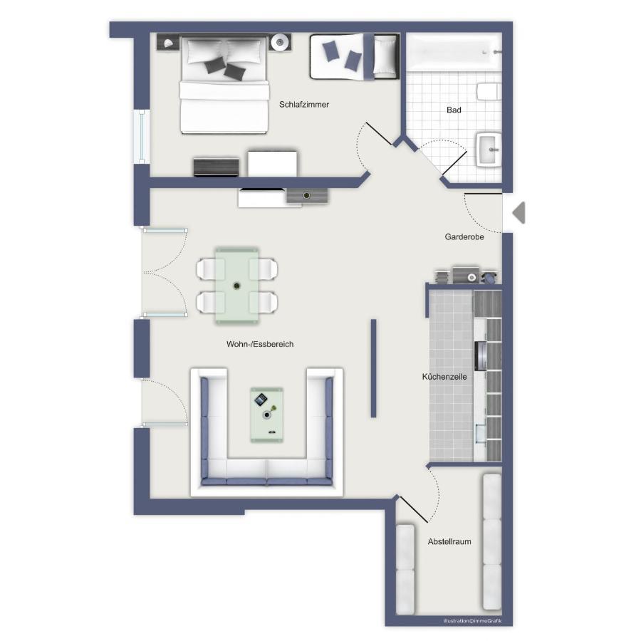 Haus Olymp Wohnung 03 Kuehlungsborn Luaran gambar